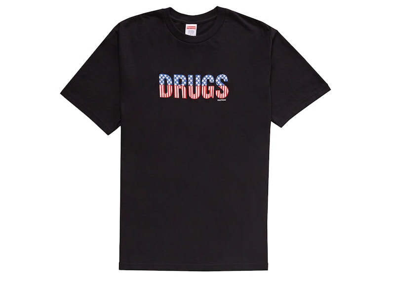 Supreme Drugs Tee Black