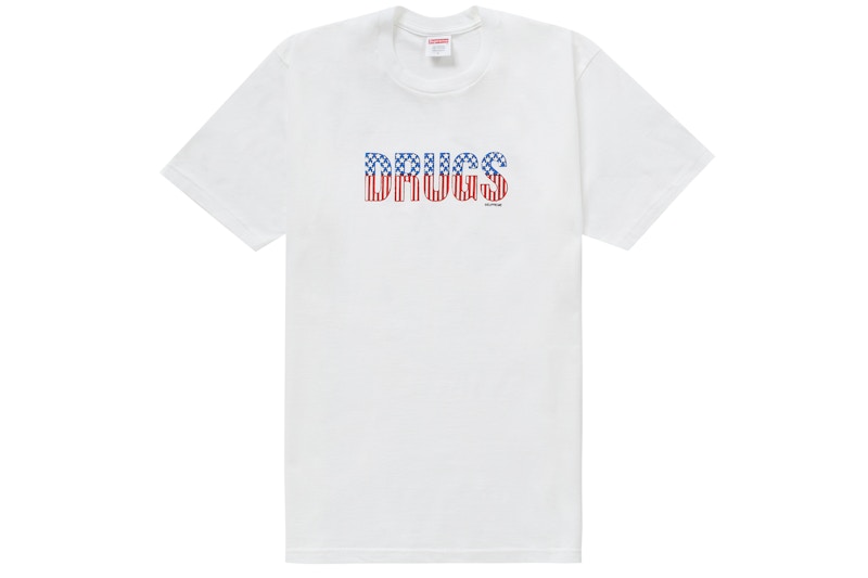 Supreme Drugs Tee White
