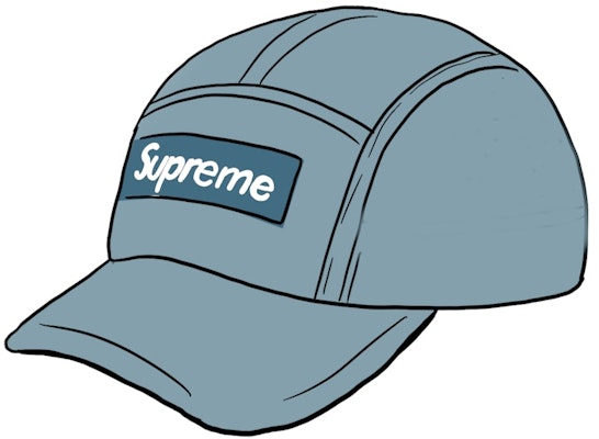Supreme Gorra Camp de Algodón Encerado Seco Color Pizarra Brillante Buy Supreme Gorra Camp de Algodón Encerado Seco Color Pizarra Brillante