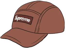 Supreme Dry Wax Cotton Camp Cap Plum Supreme Dry Wax Cotton Camp Cap Plum