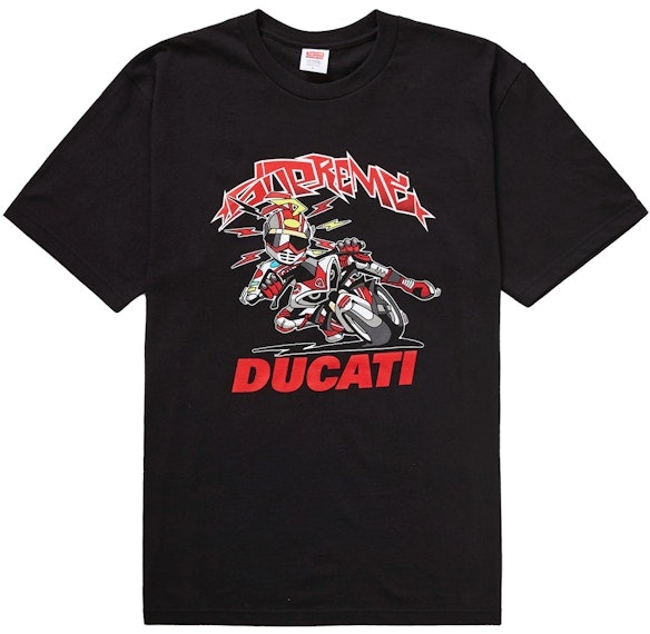 supreme-ducati-bike-tee-black