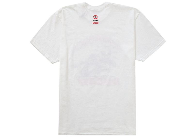 Supreme Ducati Bike Tee White 圖 2