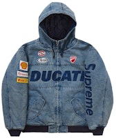 Supreme Ducati Hooded Work Jacket Denim Supreme Ducati Hooded Work Jacket Denim