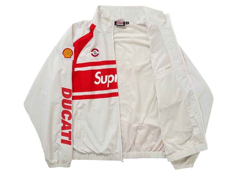 Order Supreme Ducati Track Jacket Kelabu Muda