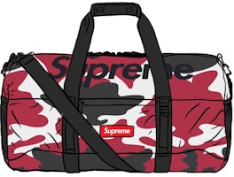Supreme Duffle Bag (SS21) Red Camo