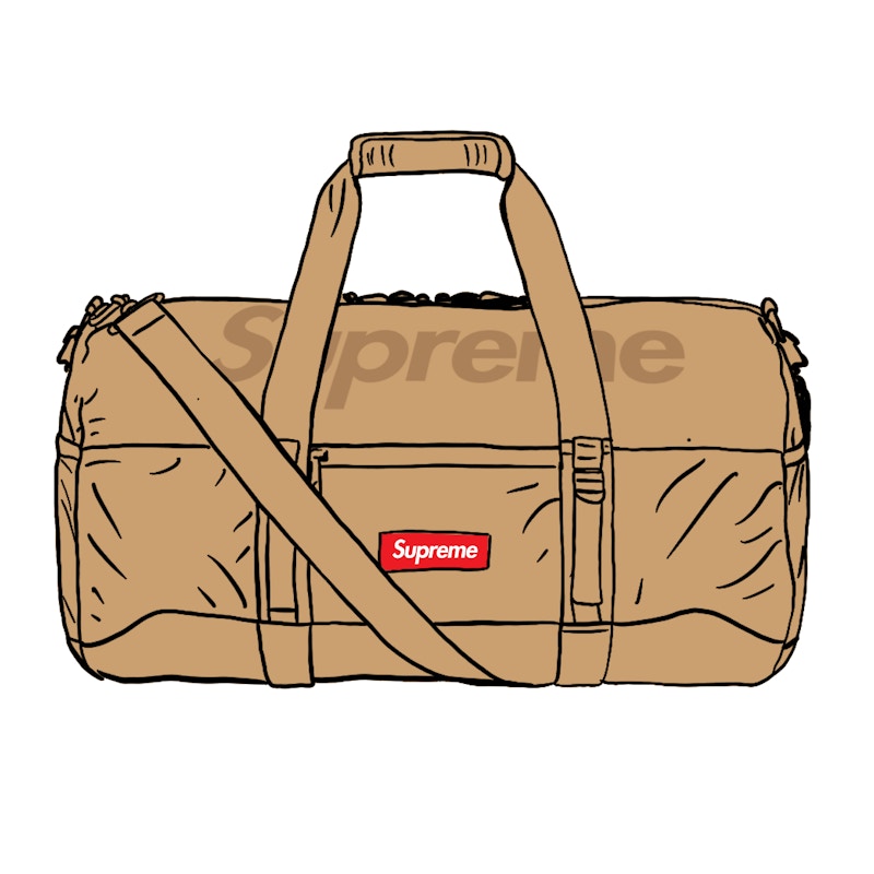 Supreme Duffle Bag (SS21) Tan