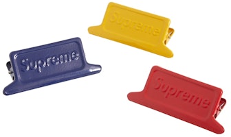 Supreme Dulton Small Clips (Set of 3) Multicolor Supreme Dulton Small Clips (Set of 3) Multicolor
