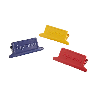Supreme Dulton Small Clips (Set of 3) Multicolor