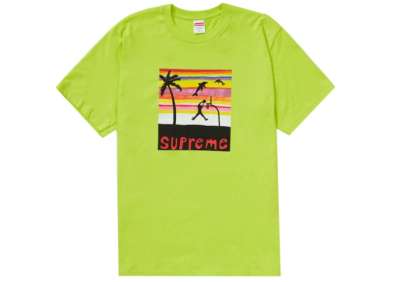 Buy Supreme Dunk Tee Hijau Terang