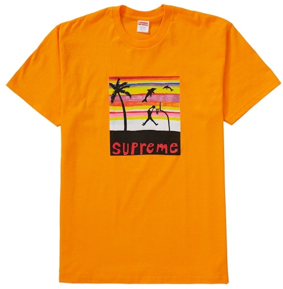 supreme-dunk-tee-bright-orange