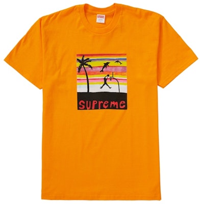 Camiseta Supreme Dunk Naranja Brillante Buy Camiseta Supreme Dunk Naranja Brillante