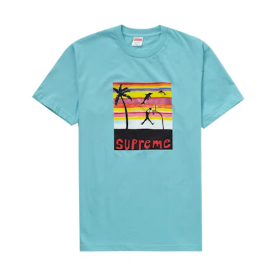 Supreme Dunk Tee Light Teal