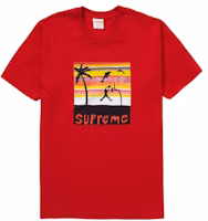 Supreme Dunk Tee Red