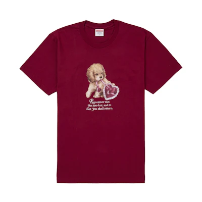 Supreme Dust Tee Cardinal