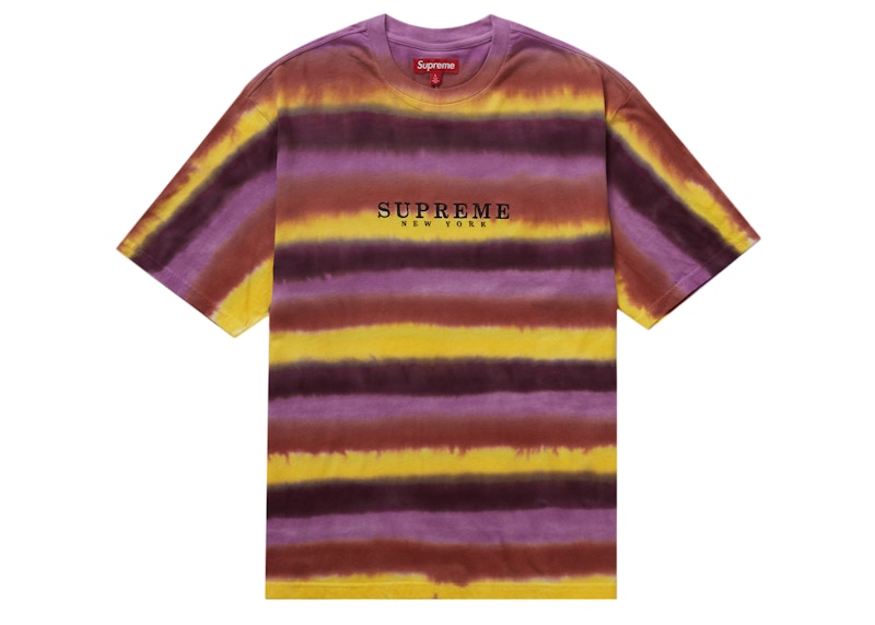 Supreme Dyed Stripe S/S Top Multicolor