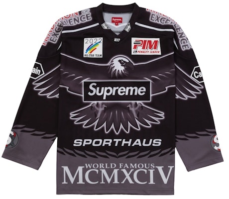 Supreme Eagle Moto Jersey Black Buy Supreme Eagle Moto Jersey Black