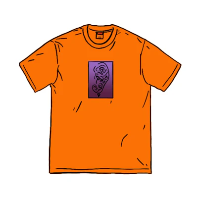Supreme Ear Tee Orange
