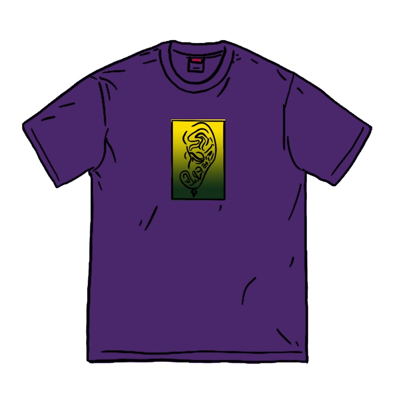 Supreme Ear Tee Purple