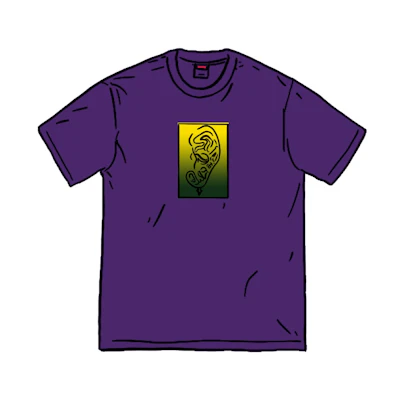 Supreme Ear Tee Purple