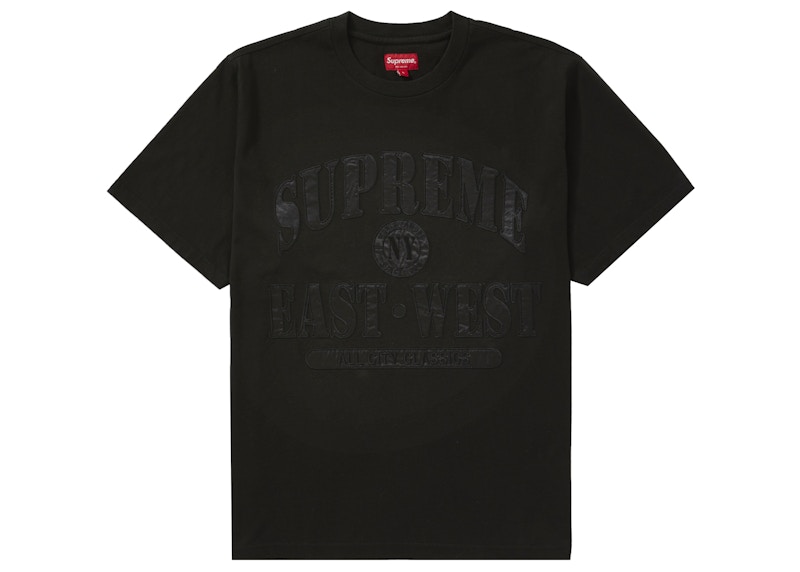 Buy Supreme Este Oeste Camiseta Negra Manga Corta