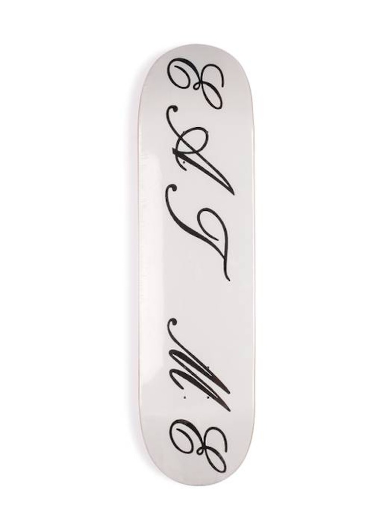 Buy Supreme Eat Me Skateboard Deck White