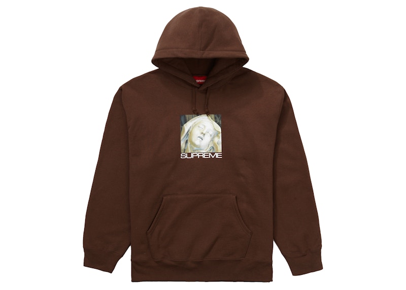 Supreme Ecstasy Hooded Sweatshirt Dark Brown