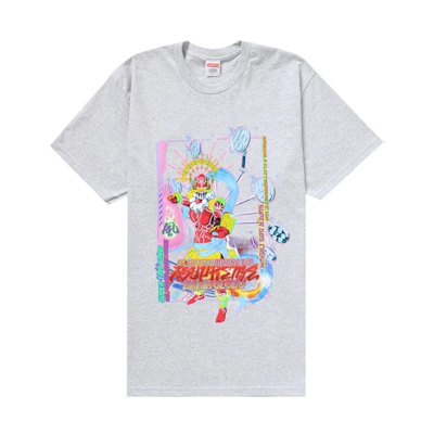 Supreme Electromagnetic Tee Ash Grey