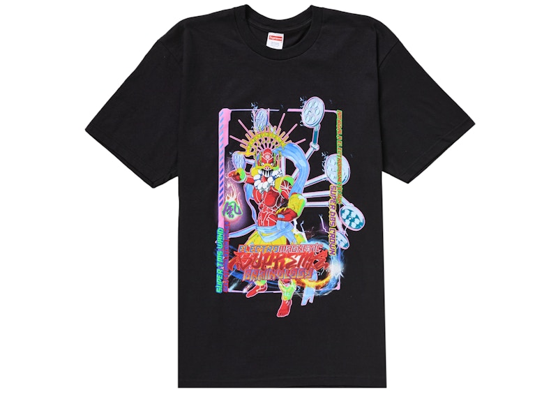Supreme Electromagnetic Tee Black