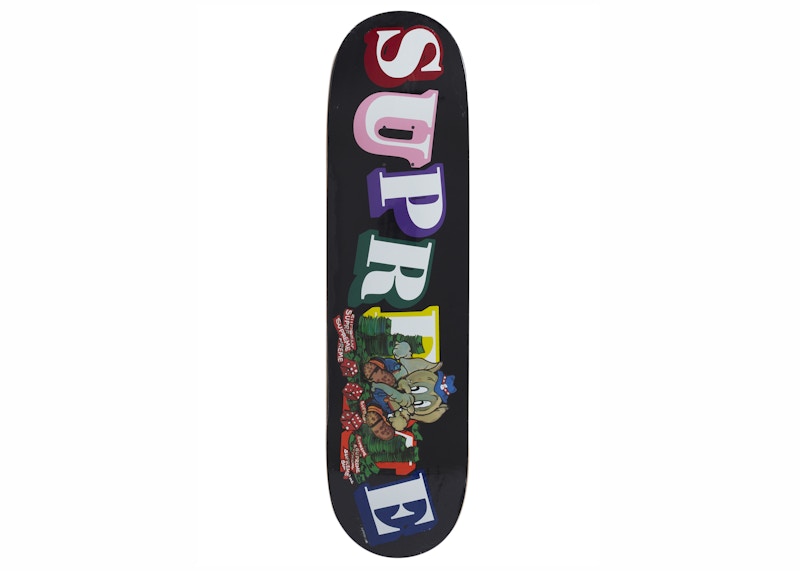 Supreme Elephant Skateboard Deck Black