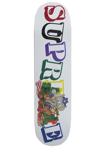 supreme-elephant-skateboard-deck-white