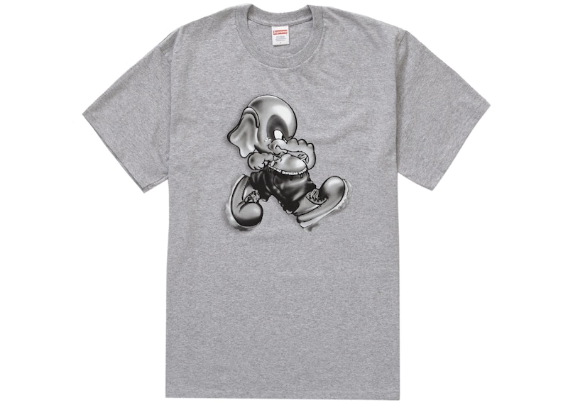 Supreme Elephant Tee (FW22) Heather Grey