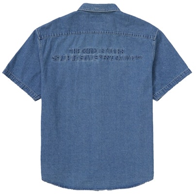 슈프림 데님 엠보 반팔 셔츠 블루
Order 슈프림 데님 엠보 반팔 셔츠 블루