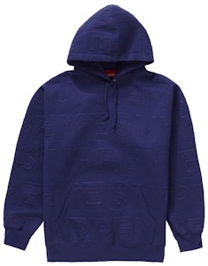 至尊壓紋徽標連帽衫洗舊海軍藍 Buy 至尊壓紋徽標連帽衫洗舊海軍藍