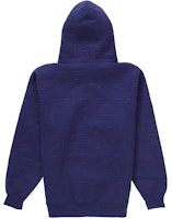 Supreme Embossed Logos Hooded Sweatshirt Washed Navy Order Supreme Embossed Logos Hooded Sweatshirt Washed Navy