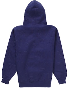 至尊壓紋徽標連帽衫洗舊海軍藍 Order 至尊壓紋徽標連帽衫洗舊海軍藍