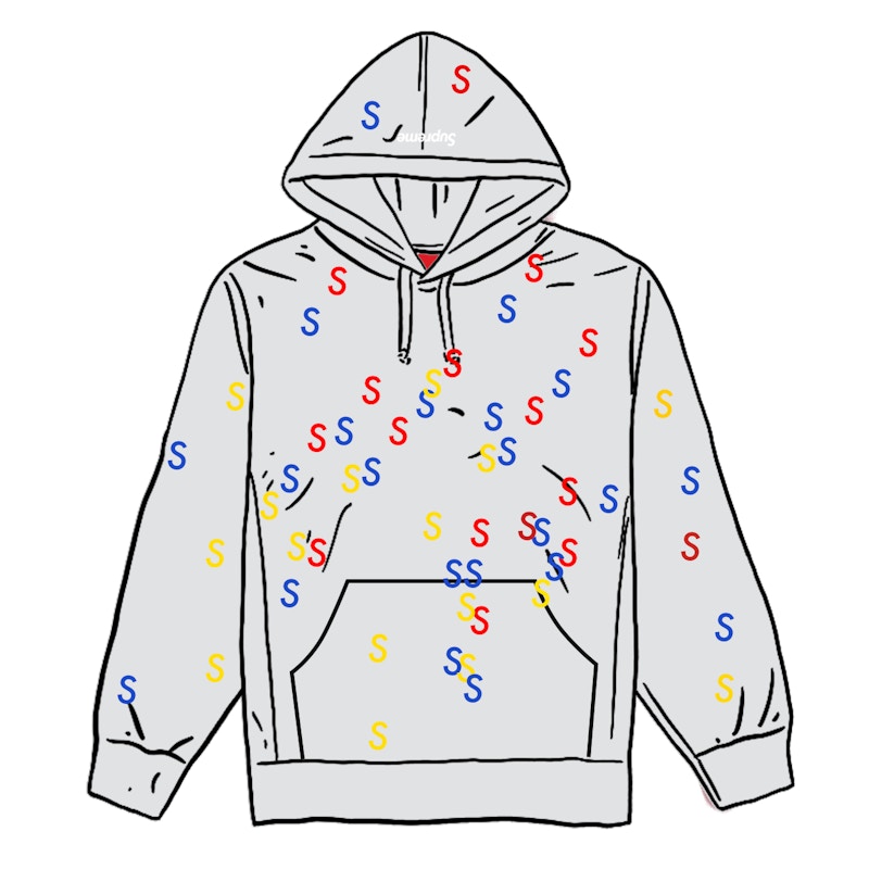 Buy Supreme Baju Sejuk Bertudung Sulaman S Abu-Abu Kelabu.