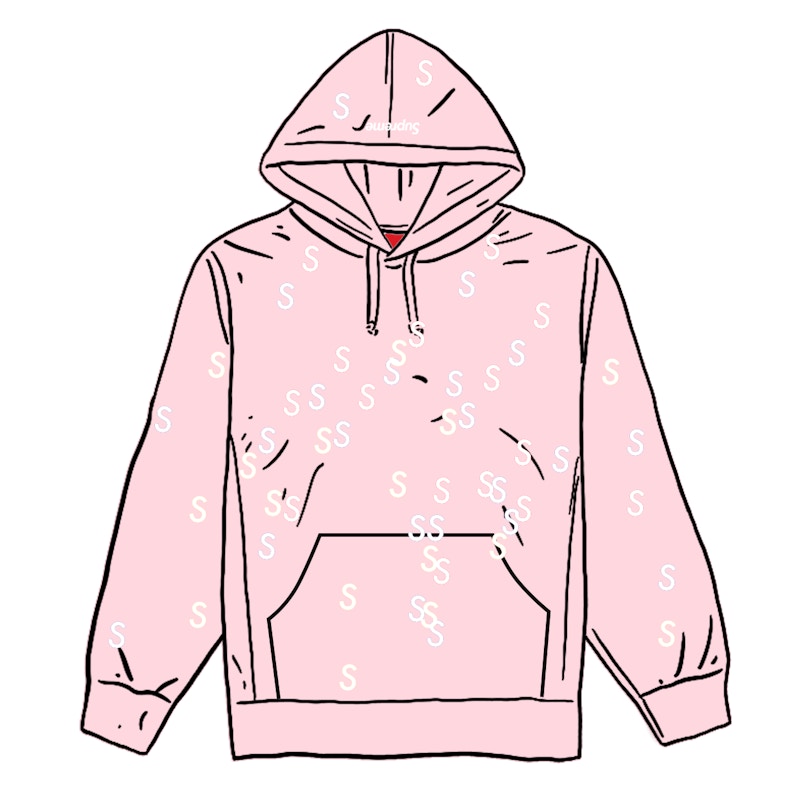 スケートボード Supreme Nike Hooded Sweatshirt LightPink Supreme x Nike】Hooded Sweatshirt☆Light Pink☆24SS☆ (Supreme