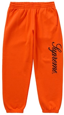 슈프림 자수 스크립트 스웻팬츠 오렌지 Buy 슈프림 자수 스크립트 스웻팬츠 오렌지