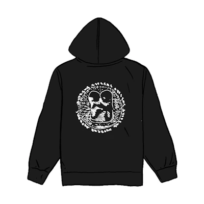 Supreme Embryo Hoodie Black