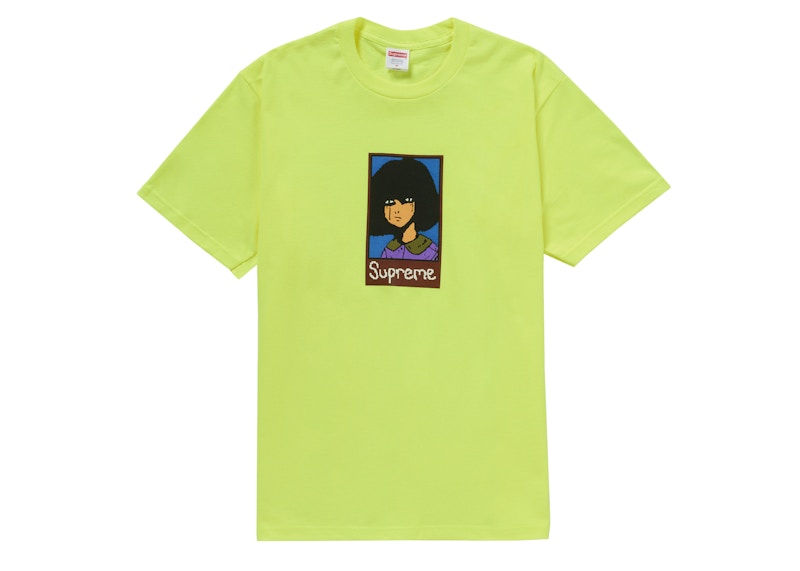Supreme Emo Tee Fluorescent Yellow