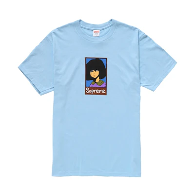 Supreme Emo Tee Powder Blue