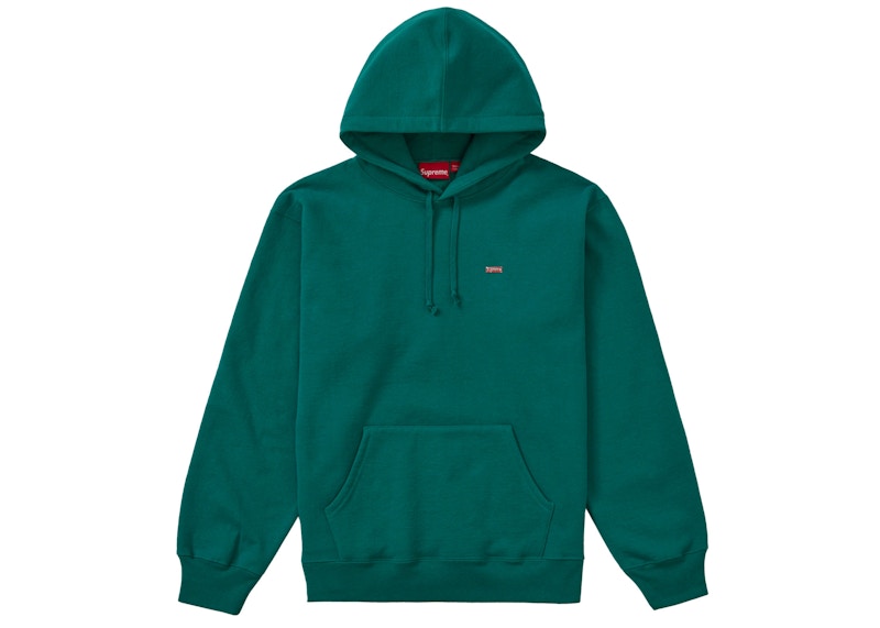 Supreme Enamel Small Box Hooded Sweatshirt Dark Teal