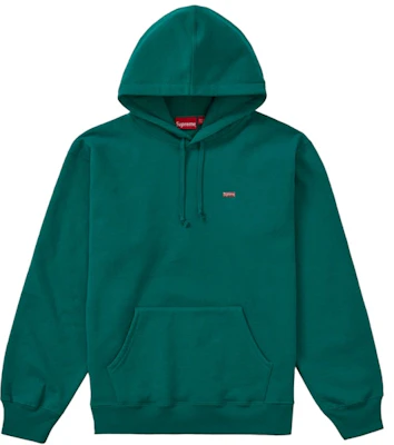 Supreme Enamel Small Box Hooded Sweatshirt Dark Teal Buy Supreme Enamel Small Box Hooded Sweatshirt Dark Teal