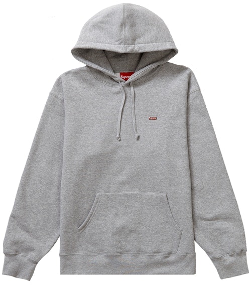 supreme-enamel-small-box-hooded-sweatshirt-heather-grey