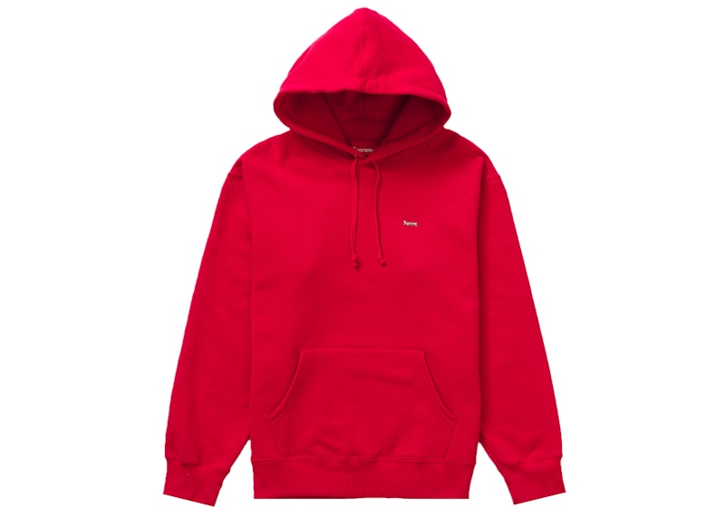 Buy 슈프림 레드 스몰 박스 로고 후디 
