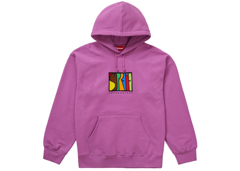Supreme Enterprises Hooded Sweatshirt Bright Purple