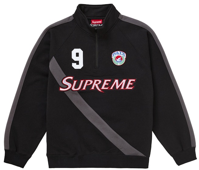 supreme-equipe-half-zip-sweatshirt-black
