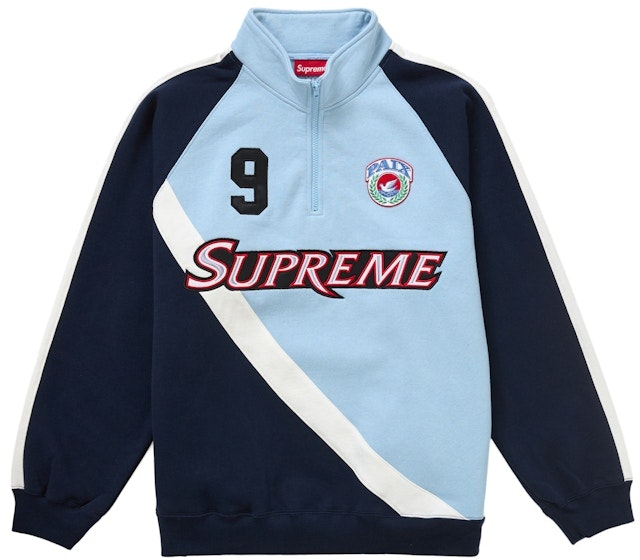 supreme-equipe-half-zip-sweatshirt-light-blue