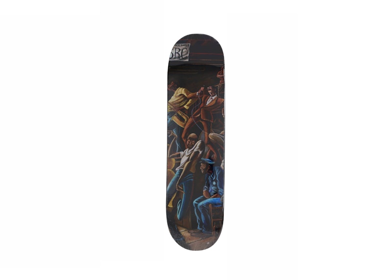 Supreme Ernie Barnes IV Skateboard Deck Multicolor
