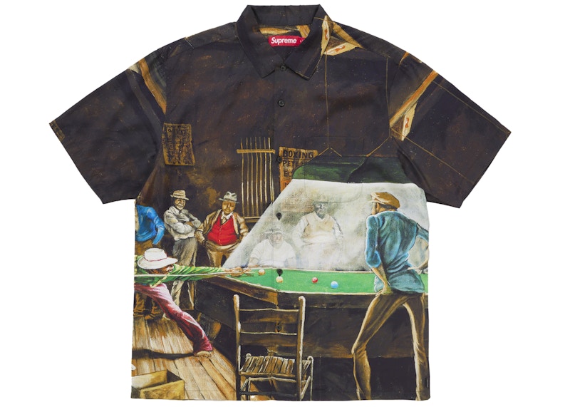 Supreme Ernie Barnes S/S Shirt Pool Hall